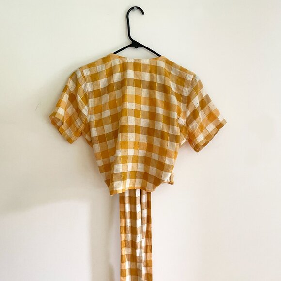 Ace & Jig Sierra Wrap Top in Fez - Picture 4 of 10